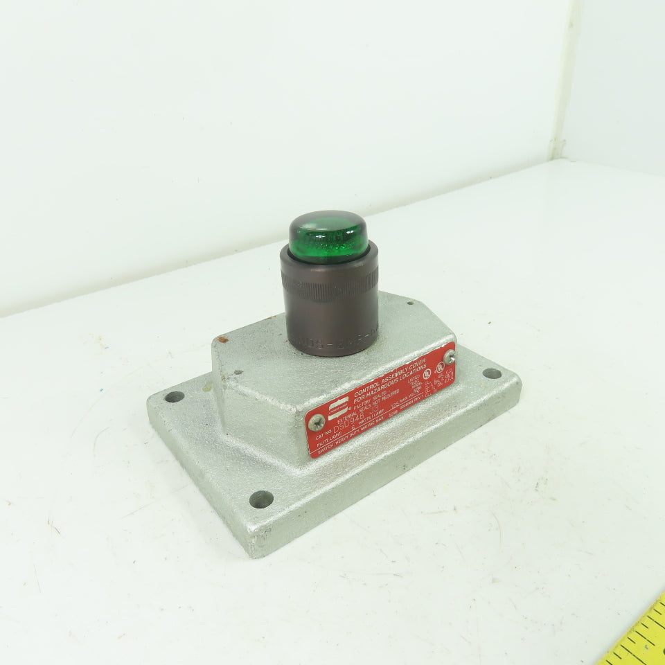 Crouse-Hinds DSD948 J3 Heavy Duty Hazardous Location Pilot Light Cover 600VAC