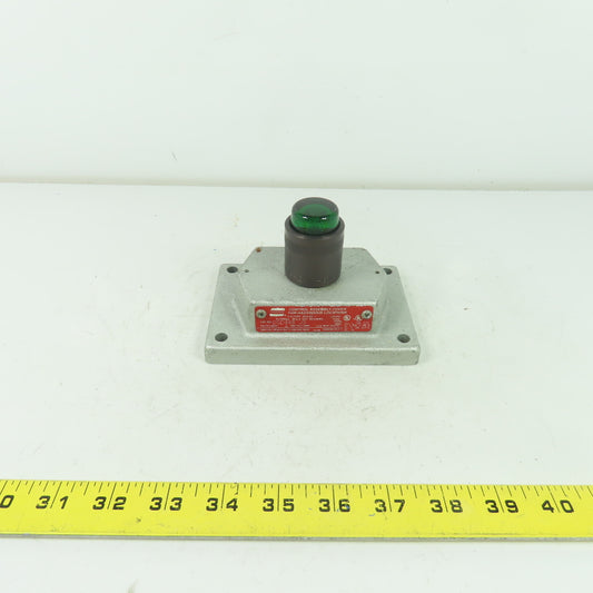 Crouse-Hinds DSD948 J3 Heavy Duty Hazardous Location Pilot Light Cover 600VAC