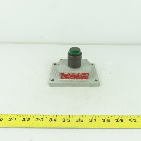 Crouse-Hinds DSD948 J3 Heavy Duty Hazardous Location Pilot Light Cover 600VAC