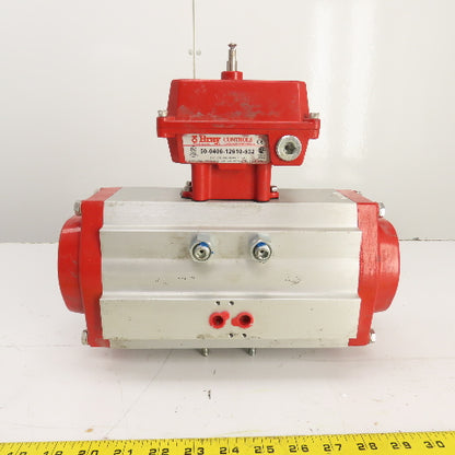 Bray 92-1190-11300-532 Double Acting Pneumatic Valve Actuator 50-0406-12610-532