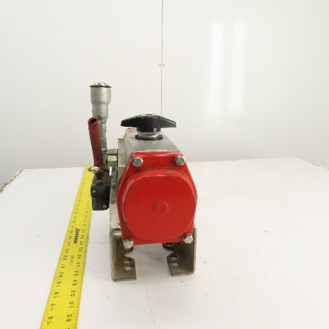 FlowTek 93-1184-113A0-532 Double Acting Pneumatic Valve Actuator W/ 8551A001MS