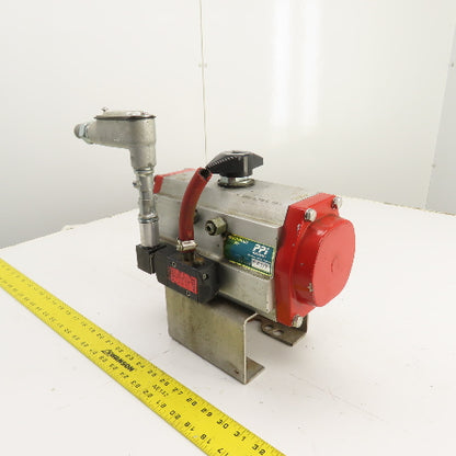 FlowTek 93-1184-113A0-532 Double Acting Pneumatic Valve Actuator W/ 8551A001MS
