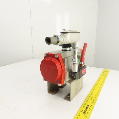FlowTek 93-1184-113A0-532 Double Acting Pneumatic Valve Actuator W/ 8551A001MS