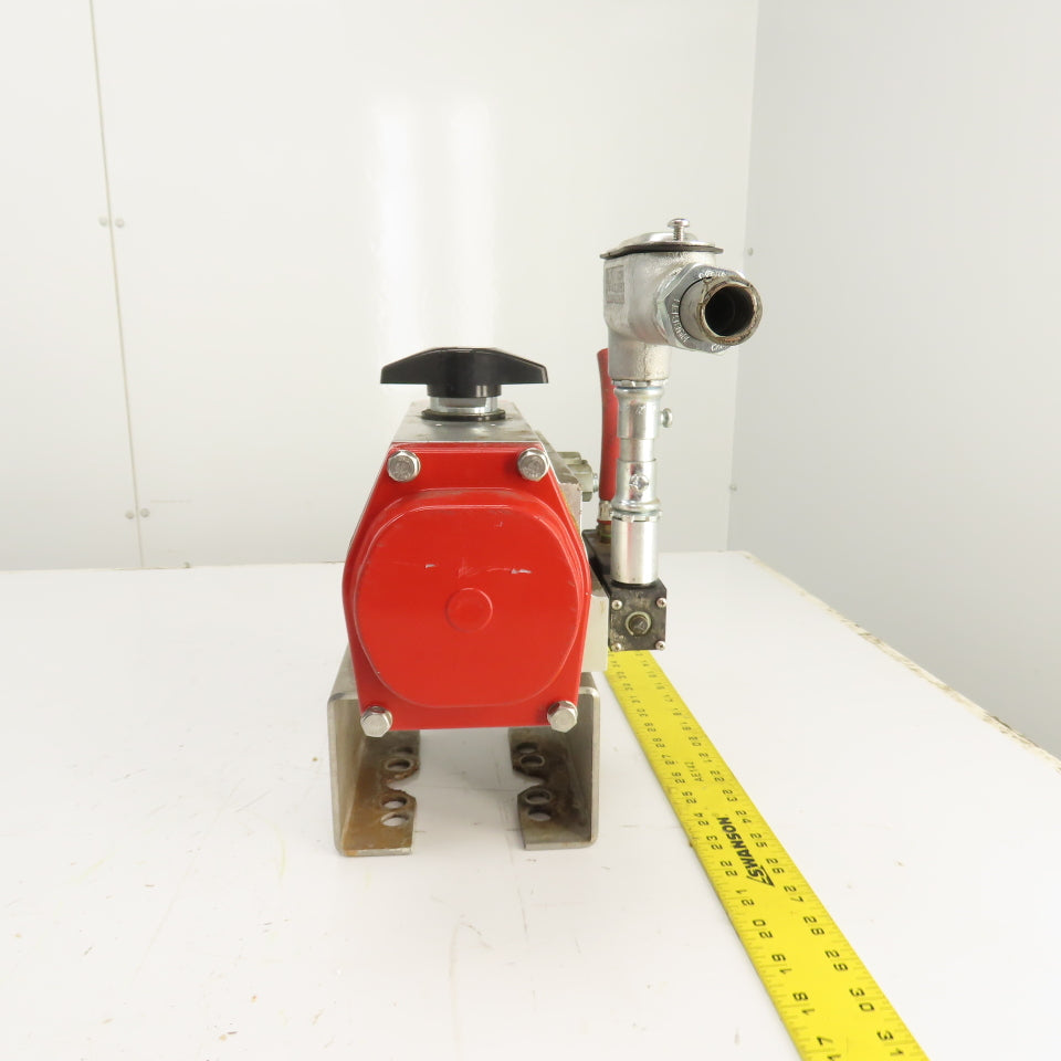 FlowTek 93-1184-113A0-532 Double Acting Pneumatic Valve Actuator W/ 8551A001MS