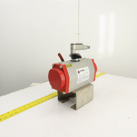 FlowTek 93-1184-113A0-532 Double Acting Pneumatic Valve Actuator W/ 8551A001MS