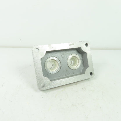 Crouse-Hinds XCS-0B30 CL Hazardous Location Double Clear Pilot Light Cover