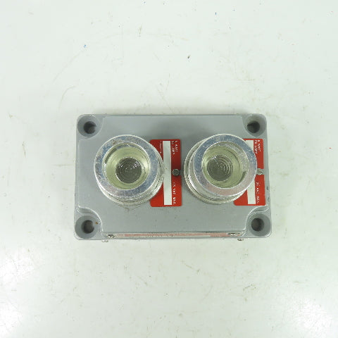 Crouse-Hinds XCS-0B30 CL Hazardous Location Double Clear Pilot Light Cover