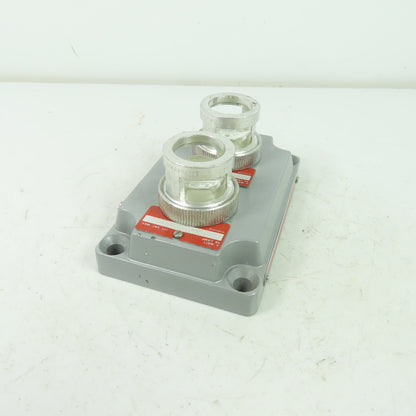 Crouse-Hinds XCS-0B30 CL Hazardous Location Double Clear Pilot Light Cover