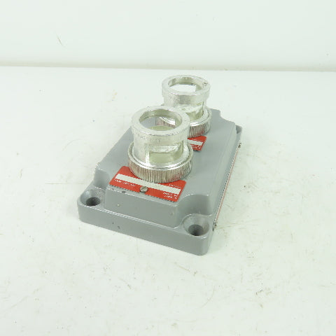 Crouse-Hinds XCS-0B30 CL Hazardous Location Double Clear Pilot Light Cover