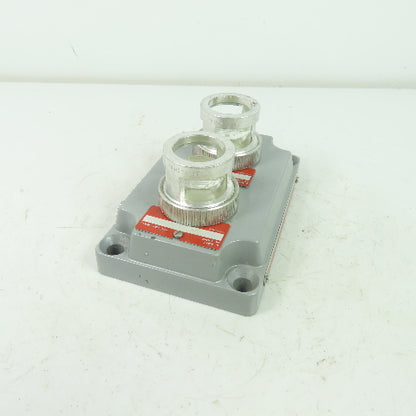 Crouse-Hinds XCS-0B30 CL Hazardous Location Double Clear Pilot Light Cover