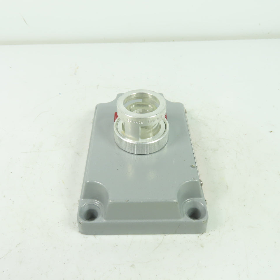 Crouse-Hinds XCS-0B24-CL Hazardous Location Clear Pilot Light Cover 125VAC Max