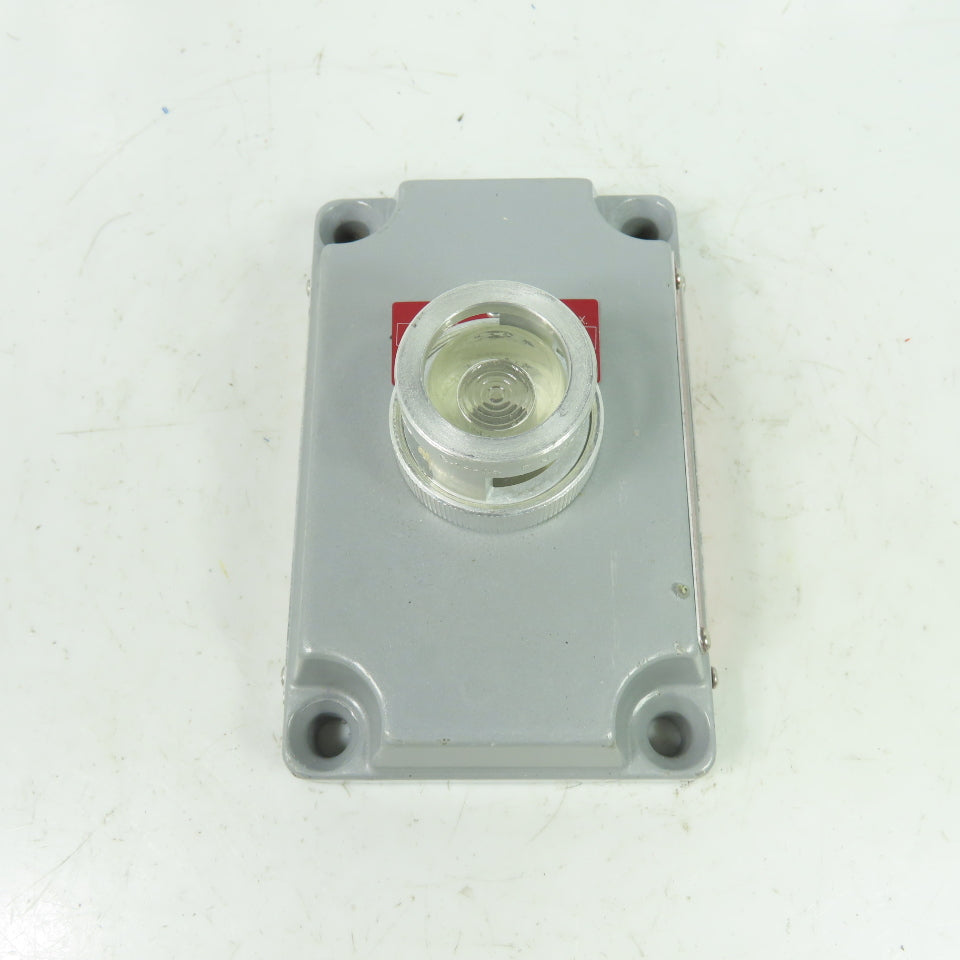 Crouse-Hinds XCS-0B24-CL Hazardous Location Clear Pilot Light Cover 125VAC Max
