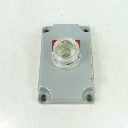 Crouse-Hinds XCS-0B24-CL Hazardous Location Clear Pilot Light Cover 125VAC Max