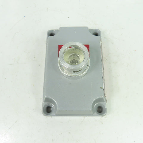 Crouse-Hinds XCS-0B24-CL Hazardous Location Clear Pilot Light Cover 125VAC Max