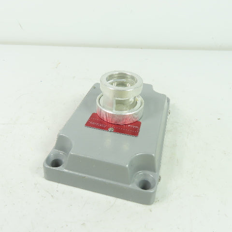 Crouse-Hinds XCS-0B24-CL Hazardous Location Clear Pilot Light Cover 125VAC Max