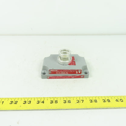Crouse-Hinds XCS-0B24-CL Hazardous Location Clear Pilot Light Cover 125VAC Max