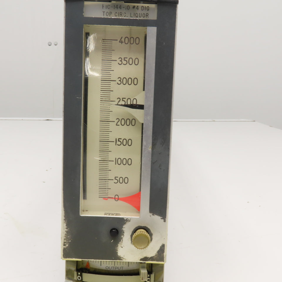 Foxboro 230SM-G Spec 200 Control Station 0-4000 Scale