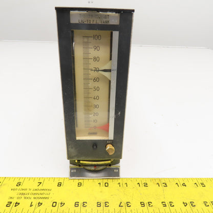 Foxboro 230SM-G Spec 200 Control Station 0-100 Scale