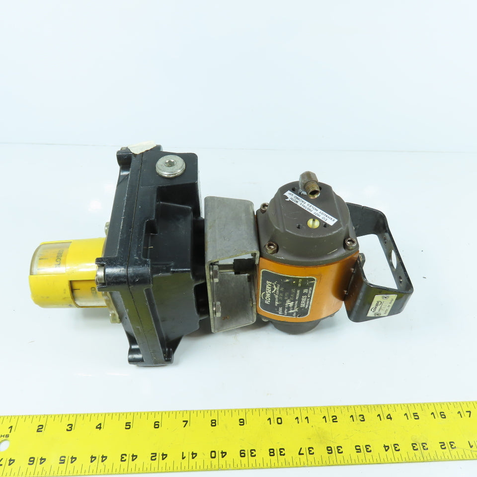 Flowserve 1039SNR6 Pneumatic Valve Actuator 95 In Lb Torque 120PSI W/ Indicator