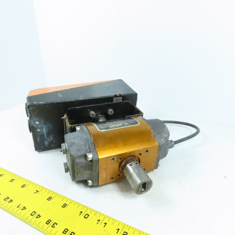 Flowserve 1039SNR6 Pneumatic Valve Actuator 95 In Lb Torq. Worcester Pulsair III
