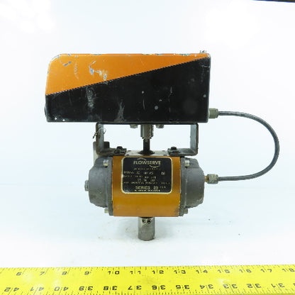 Flowserve 1039SNR6 Pneumatic Valve Actuator 95 In Lb Torq. Worcester Pulsair III