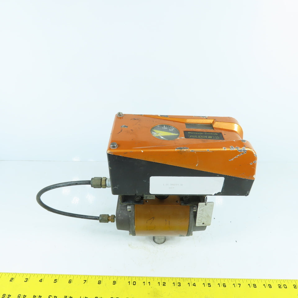 Flowserve 1039SNR6 Pneumatic Valve Actuator 95 In Lb Torq. Worcester Pulsair III
