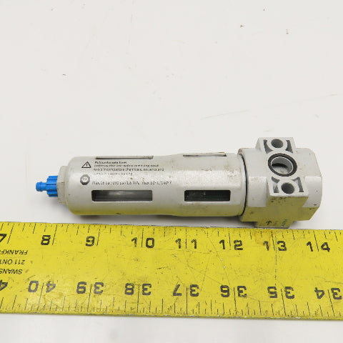 Festo LFMB-D-MINI Compressed Air Mist Separator Manual Drain 230PSI