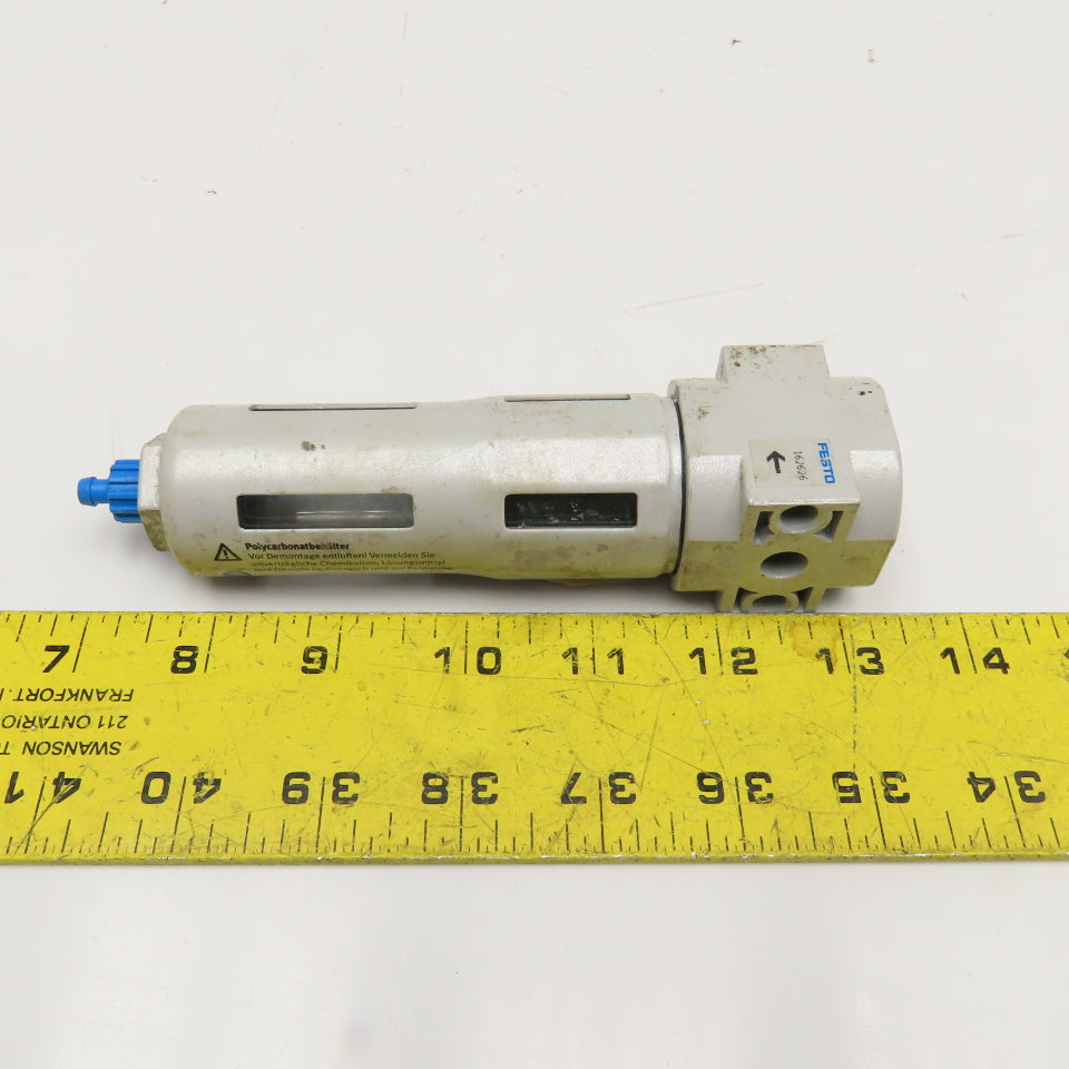 Festo LFMB-D-MINI Compressed Air Mist Separator Manual Drain 230PSI