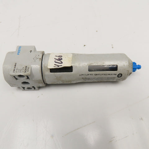 Festo LFMB-D-MINI Compressed Air Mist Separator Manual Drain 230PSI