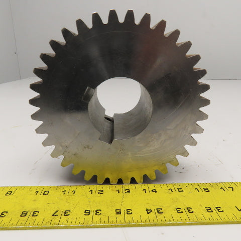 Browning YSS636 External Tooth Spur Gear 6DP 36T 14.5PA 2-1/4" Bore