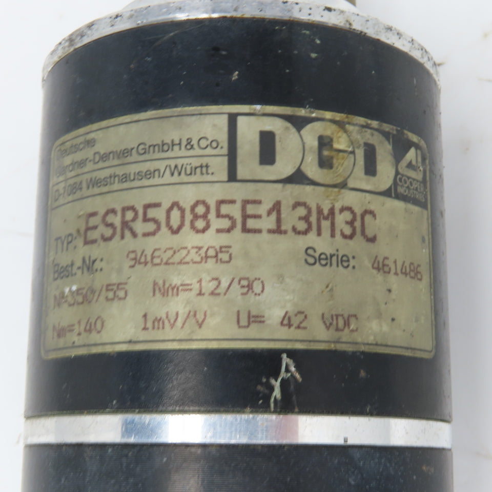 Gardner Denver ESR5085E13M3C 42VDC Electronic Nutrunner Motor 140Nm