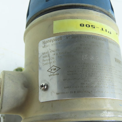 Honeywell STD974-L2H ST 3000 Smart Pressure Transmitter 4500PSI