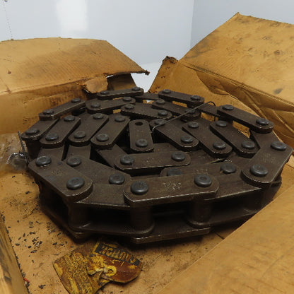 Rex Head 410949 Single Strand Cottered Roller Link Chain 10' Length 3" Pitch