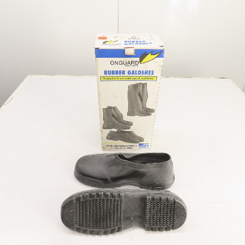 Onguard 13000 HS 4" Black Rubber Galoshes Size XL Protective Overboots USA
