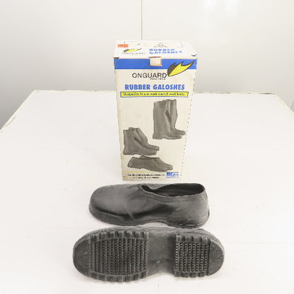 Onguard 13000 HS 4" Black Rubber Galoshes Size XL Protective Overboots USA
