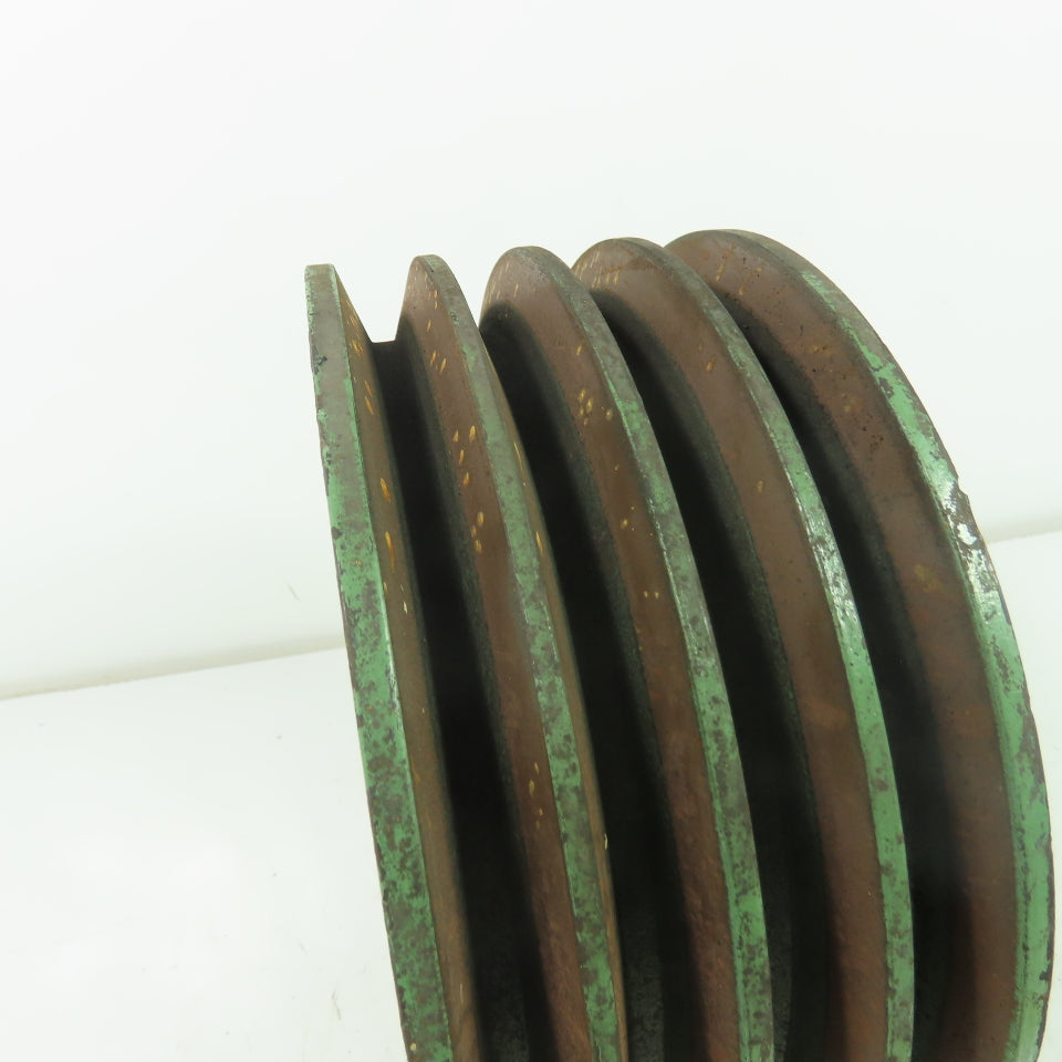 7-3/4" OD x 3-3/8" Wide 4 Groove V-Belt Pulley 3-3/4" Bore