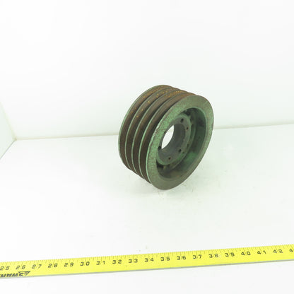 7-3/4" OD x 3-3/8" Wide 4 Groove V-Belt Pulley 3-3/4" Bore