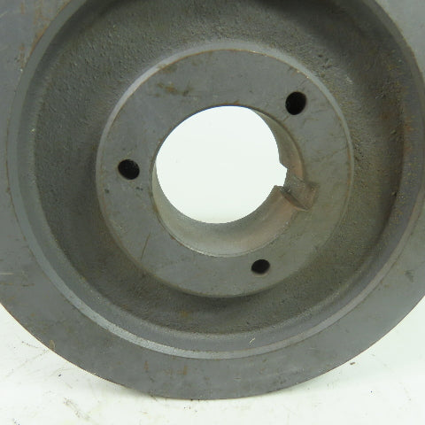 6-5/8" OD x 1-3/8" Wide 2 Groove V-Belt Pulley 1-15/16" Bore