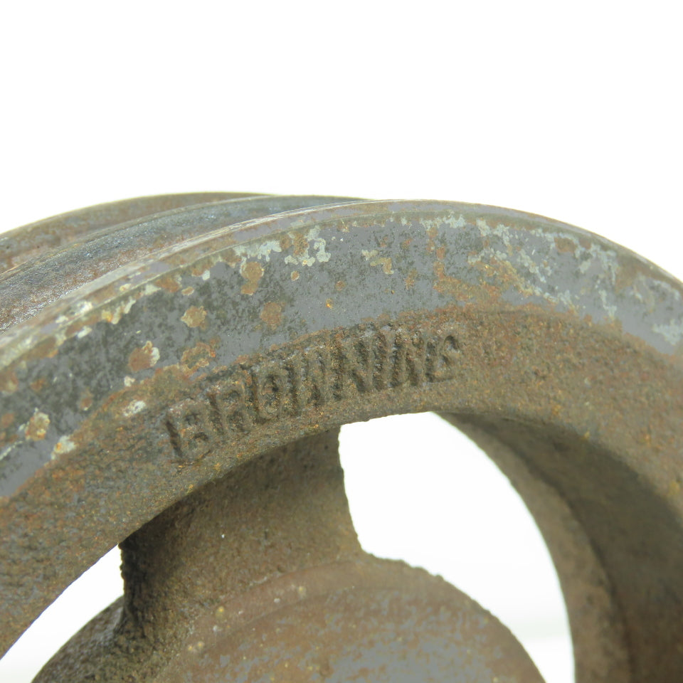 Browning 2BK67H 6.45" OD x 1-3/4" Wide 2 Groove V-Belt Pulley 1-9/16" Bore