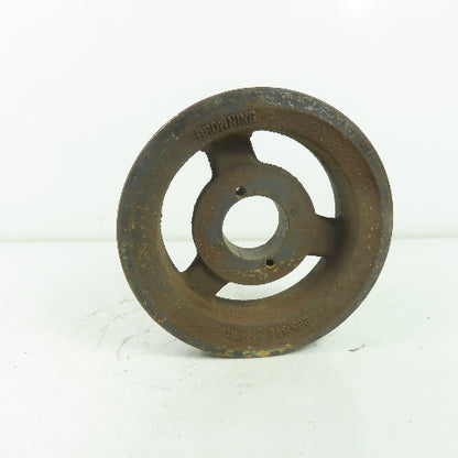 Browning 2BK67H 6.45" OD x 1-3/4" Wide 2 Groove V-Belt Pulley 1-9/16" Bore