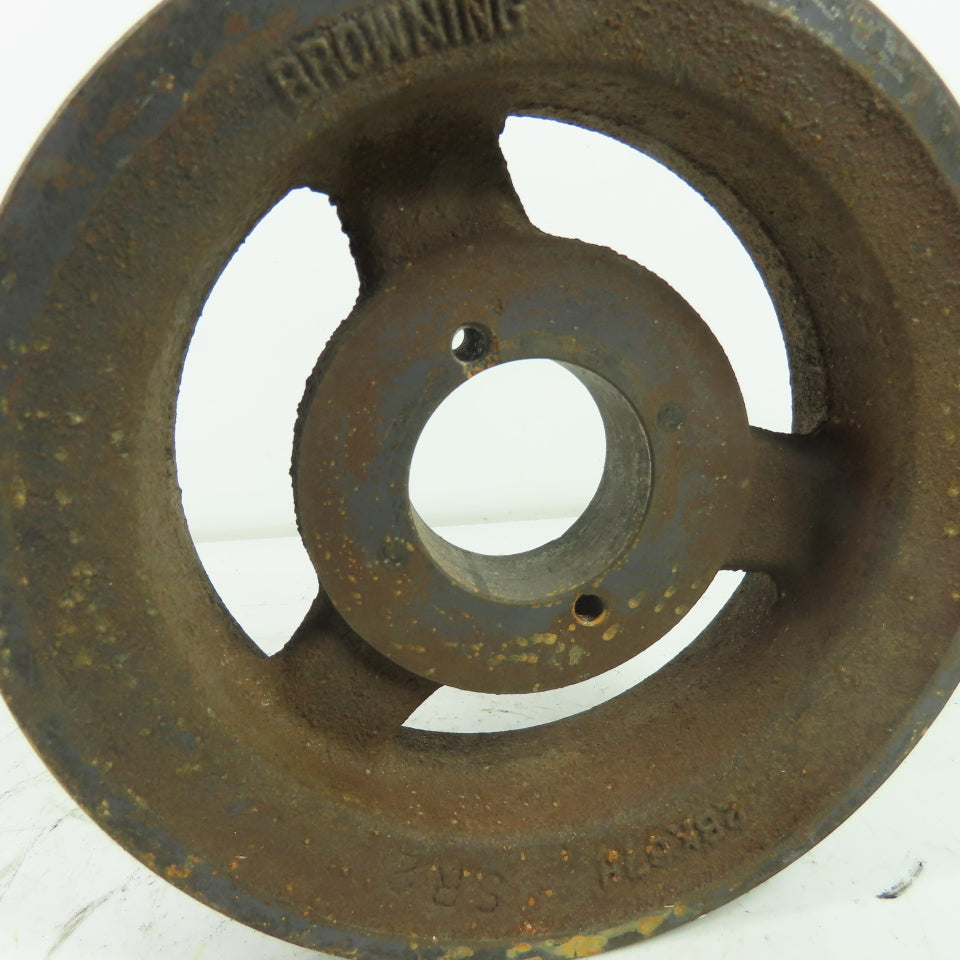 Browning 2BK67H 6.45" OD x 1-3/4" Wide 2 Groove V-Belt Pulley 1-9/16" Bore