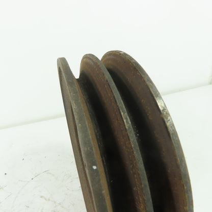 Browning 2BK67H 6.45" OD x 1-3/4" Wide 2 Groove V-Belt Pulley 1-9/16" Bore