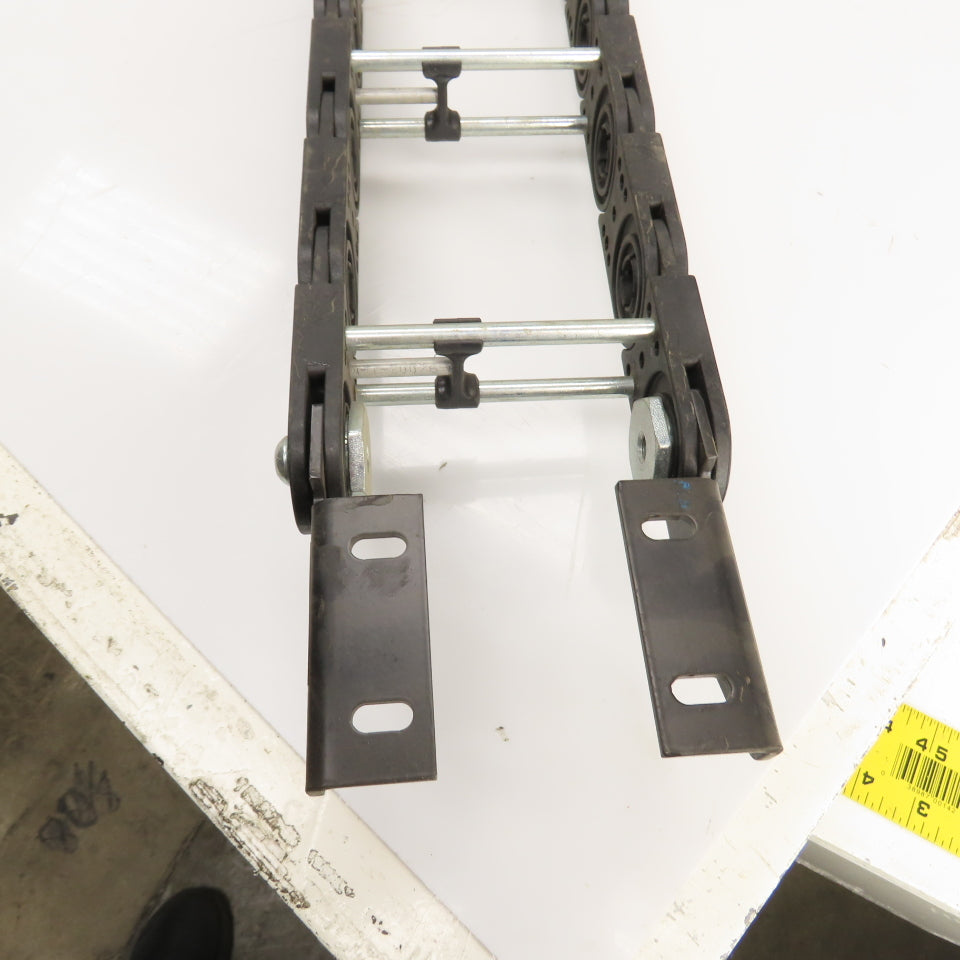 GRP Gleason PT25G PowerTrak 63" OAL Cable Carrier Energy Drag Chain 5-1/4" Wide