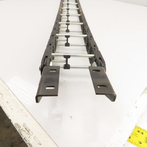 GRP Gleason PT25G PowerTrak 63" OAL Cable Carrier Energy Drag Chain 5-1/4" Wide