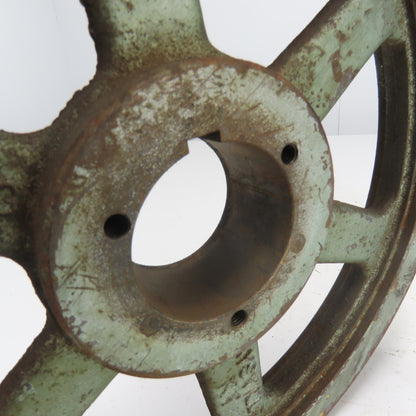 Browning 14" OD x 1-1/2" Wide 3 Groove V-Belt Pulley 2-3/4" Bore