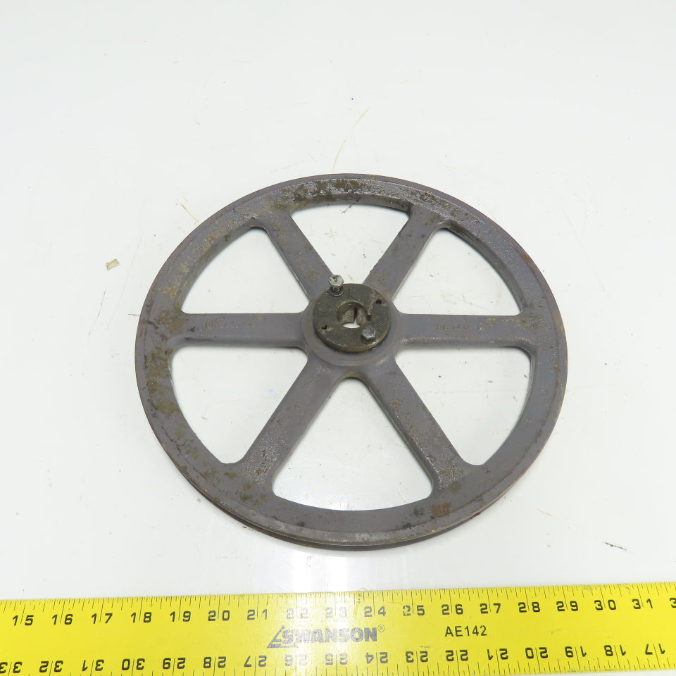 Browning BK140-H 13-3/4" OD x 3/4" Wide 1 Groove V-Belt Pulley 1" Bore