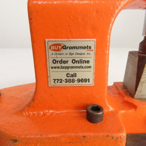Buy Grommets.com Hand Press Grommet Machine 3/4" Ram W/ Adjustable Stop