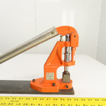 Buy Grommets.com Hand Press Grommet Machine 3/4" Ram W/ Adjustable Stop