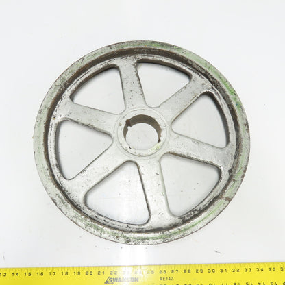 18-3/4" OD x 2-1/2" Wide 3 Groove V-Belt Pulley Tapered Bore