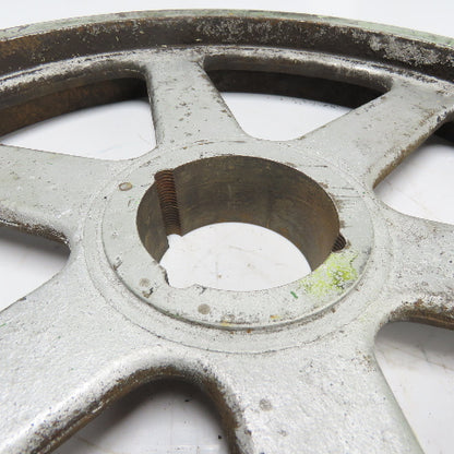 18-3/4" OD x 2-1/2" Wide 3 Groove V-Belt Pulley Tapered Bore